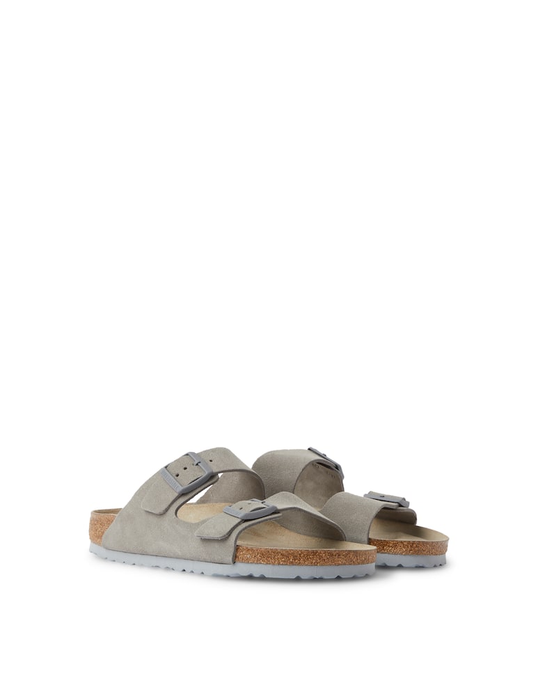Birkenstock Ciabatte arizona in suede  - immagine 2