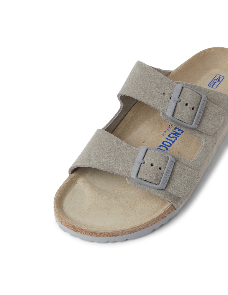 Birkenstock Ciabatte arizona in suede  - immagine 5