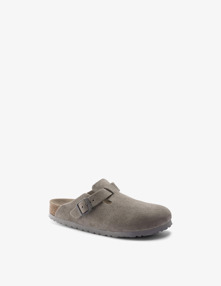 rinascente Birkenstock Boston suede clogs