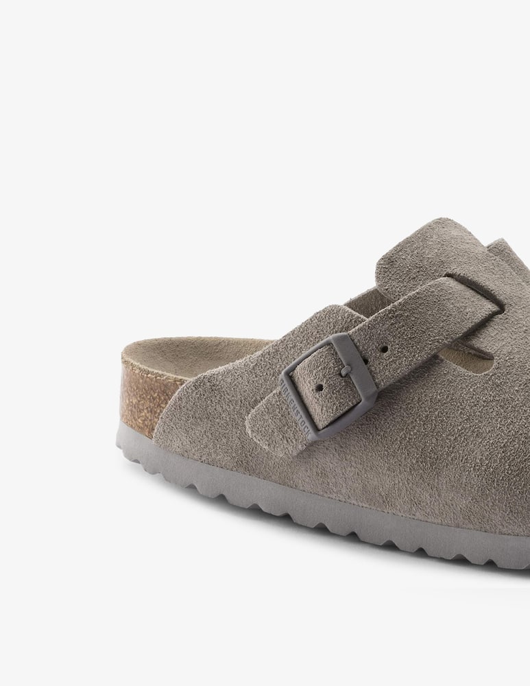 rinascente Birkenstock Boston suede clogs