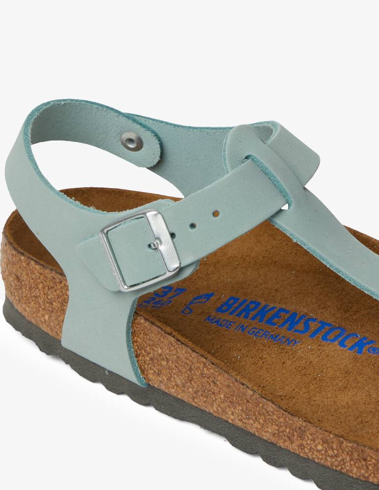 rinascente Birkenstock Kairo nabuck flats - Light blue