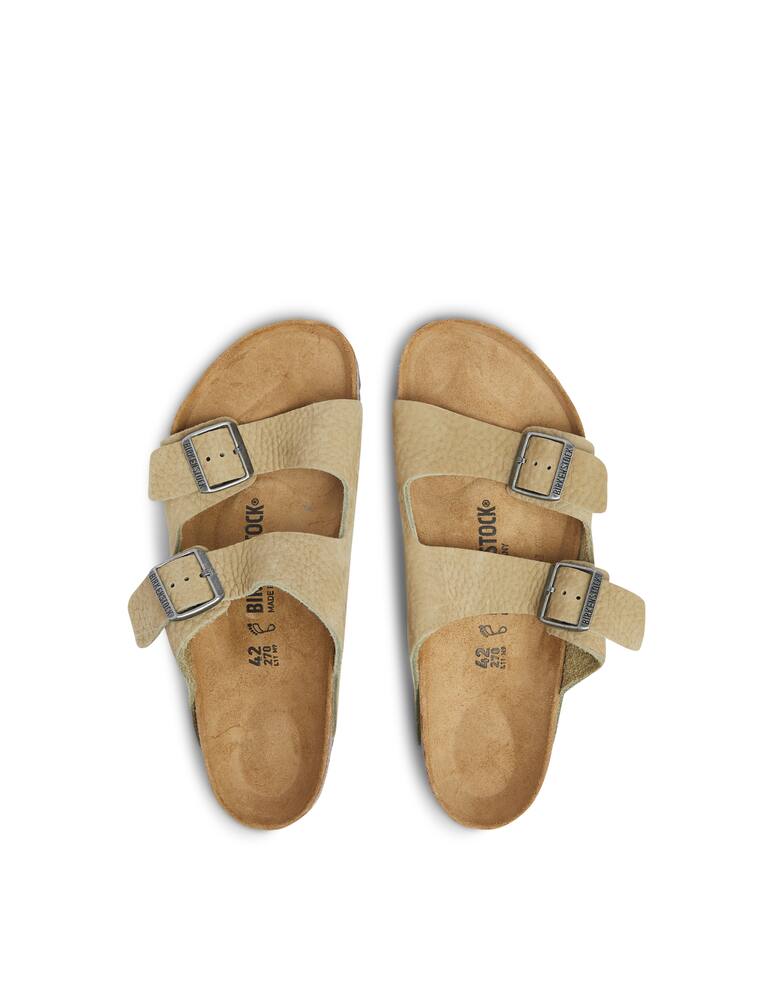 rinascente Birkenstock Nabuk arizona sandals - olive
