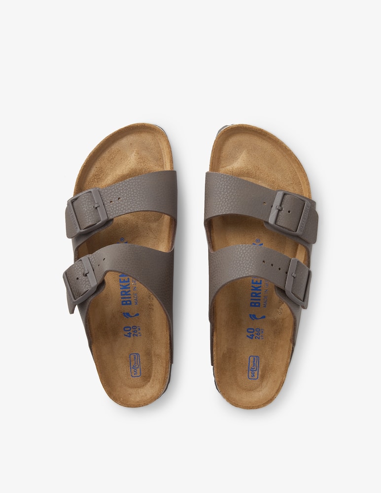 Birkenstock Sandali piatti arizona desert soil - cioccolato - immagine 3 Birkenstock Sandali piatti arizona desert soil - cioccolato - immagine 3