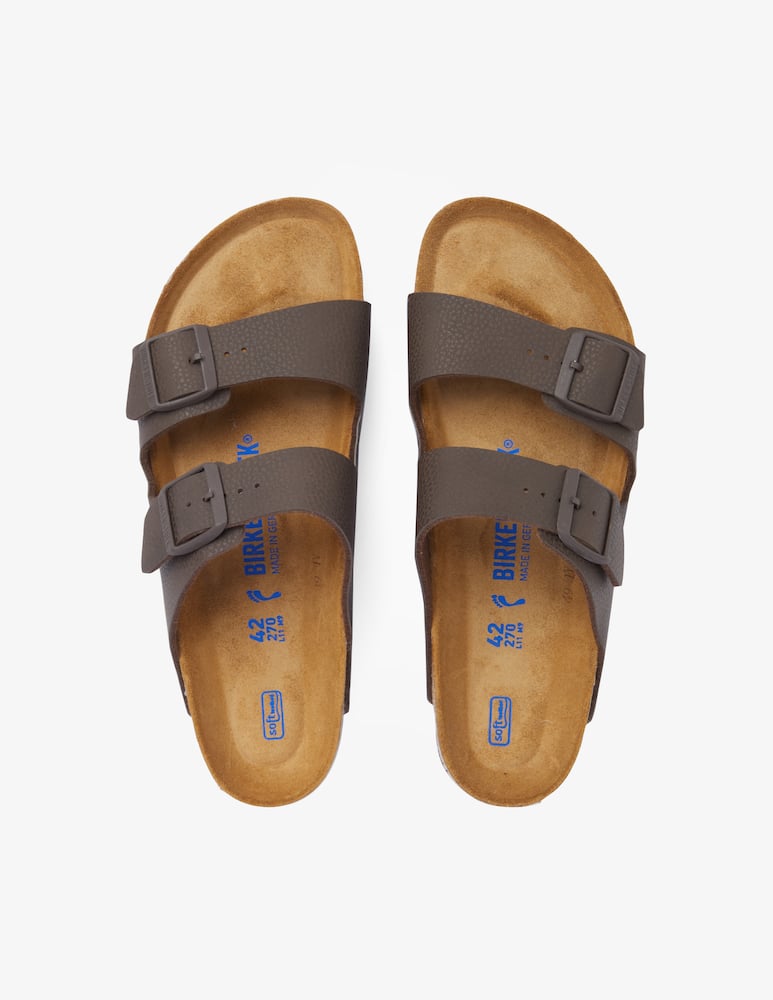 Birkenstock Sandali piatti arizona desert soil - cioccolato - immagine 9 Birkenstock Sandali piatti arizona desert soil - cioccolato - immagine 9