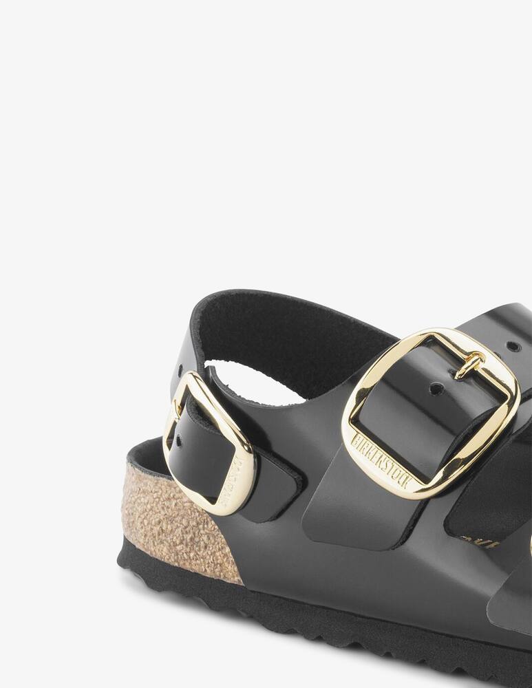 rinascente Birkenstock Milano leather buckle sandals