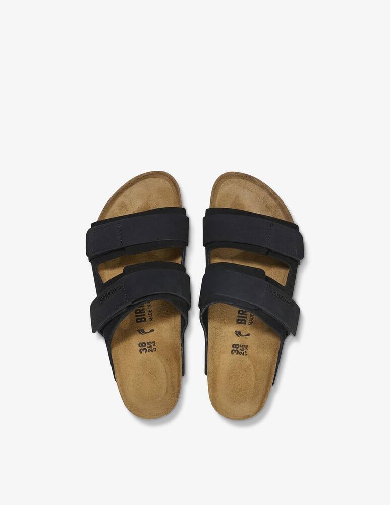 rinascente Birkenstock Uji suede double-strap slides