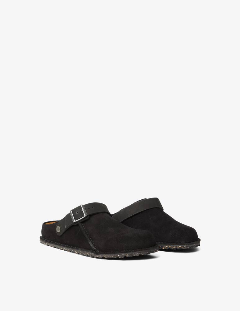 rinascente Birkenstock Back closure lutry suede sabot