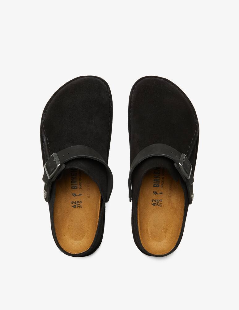 rinascente Birkenstock Back closure lutry suede sabot