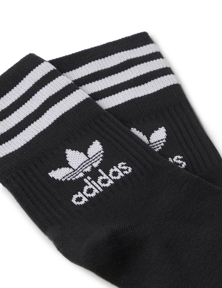 rinascente Adidas Performance Mid cut 3 pairs set socks - black