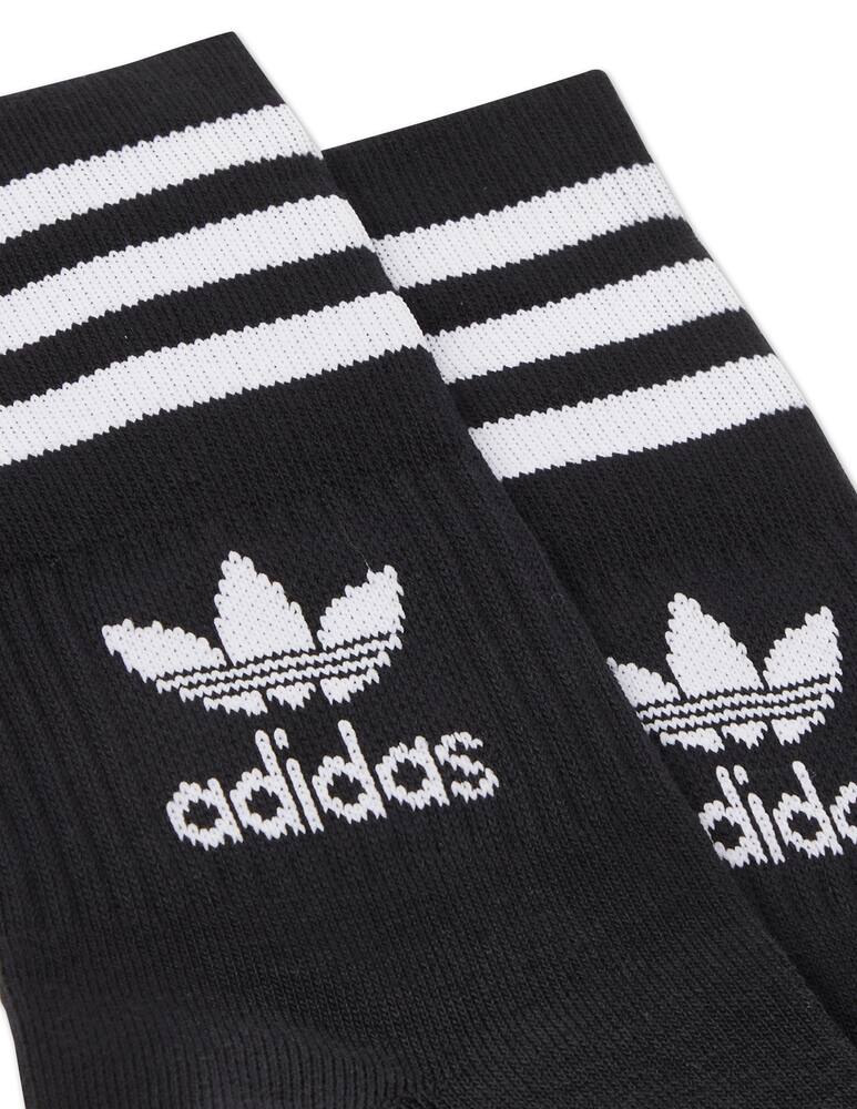 rinascente Adidas Performance Mid cut 3 pairs set socks - black