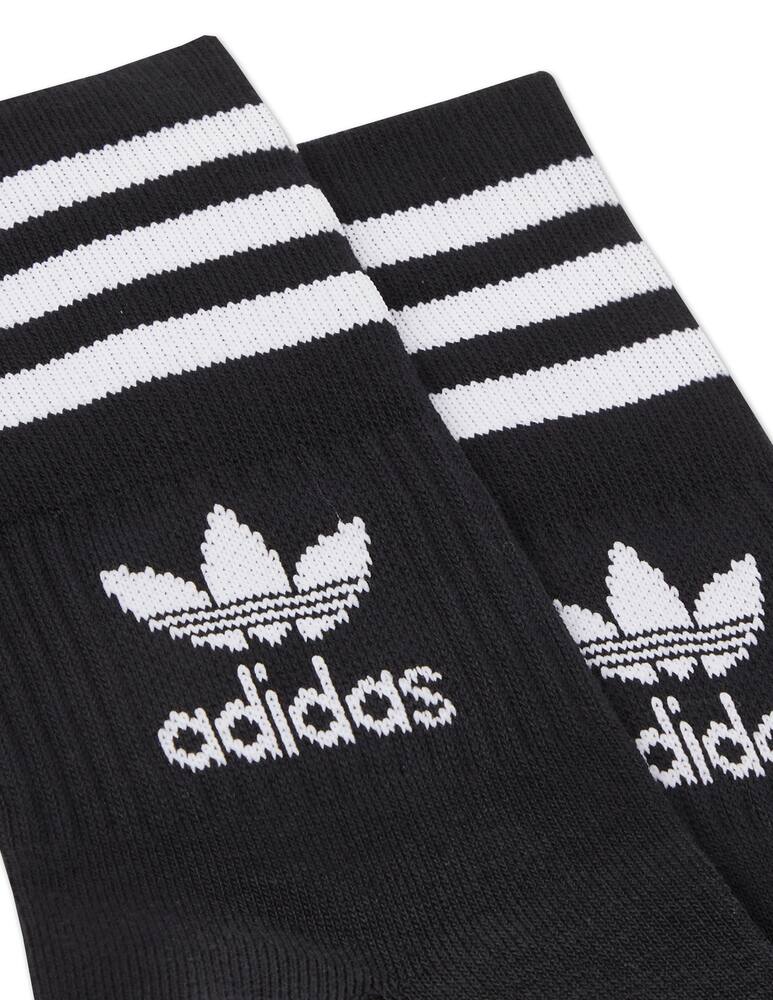 rinascente Adidas Performance Mid cut 3 pairs set socks - black