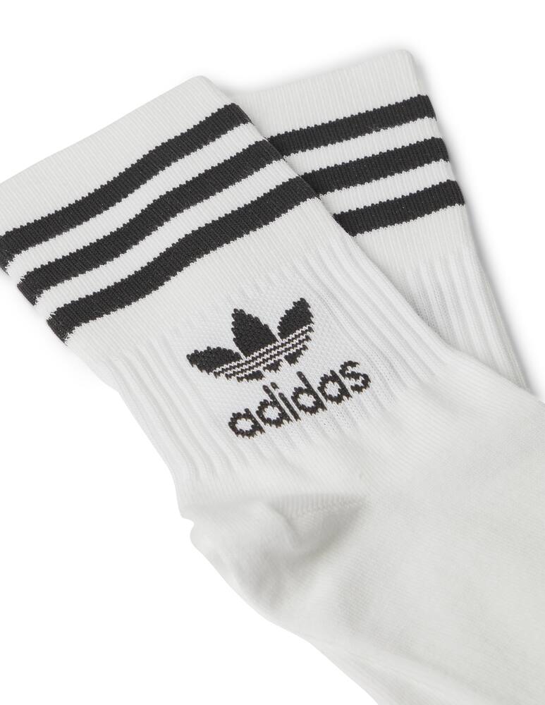 Adidas Performance Calze mid cut 3 paia - bianco - immagine 3