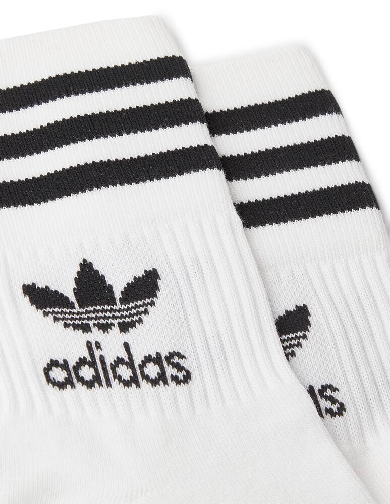 Adidas Performance Calze mid cut 3 paia - bianco - immagine 4