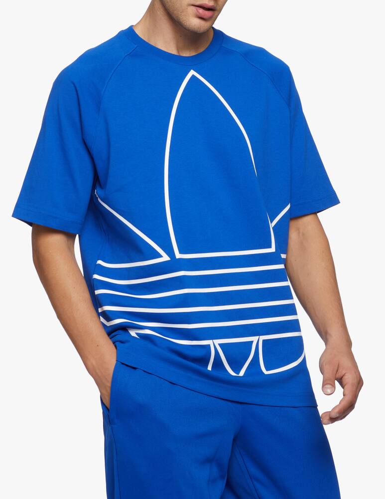 rinascente Adidas Originals Big trefoil outline tshirt