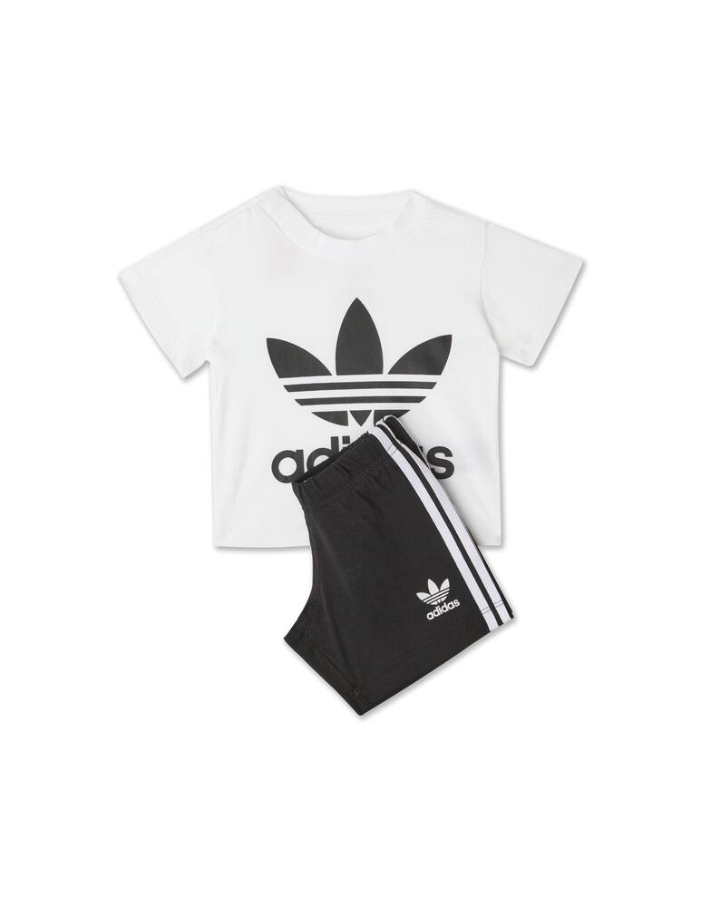 rinascente Adidas Originals Set completo maglietat e pantaloncino - Nero
