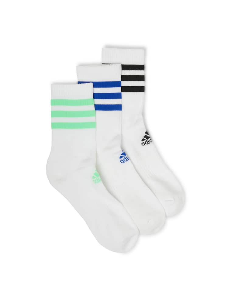 Adidas Performance Set 3 calze crew - nero - immagine 2 Adidas Performance Set 3 calze crew - nero - immagine 2