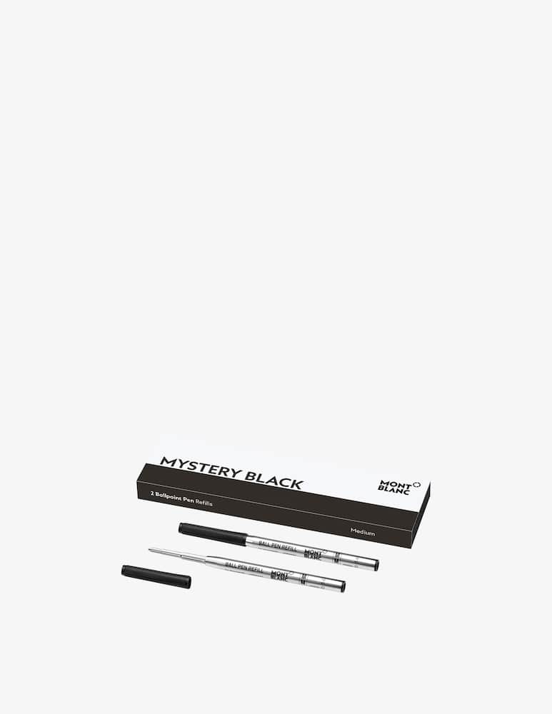 Montblanc 2 refill per penna a sfera, mystery black (nero) (m) - immagine 1 Montblanc 2 refill per penna a sfera, mystery black (nero) (m) - immagine 1