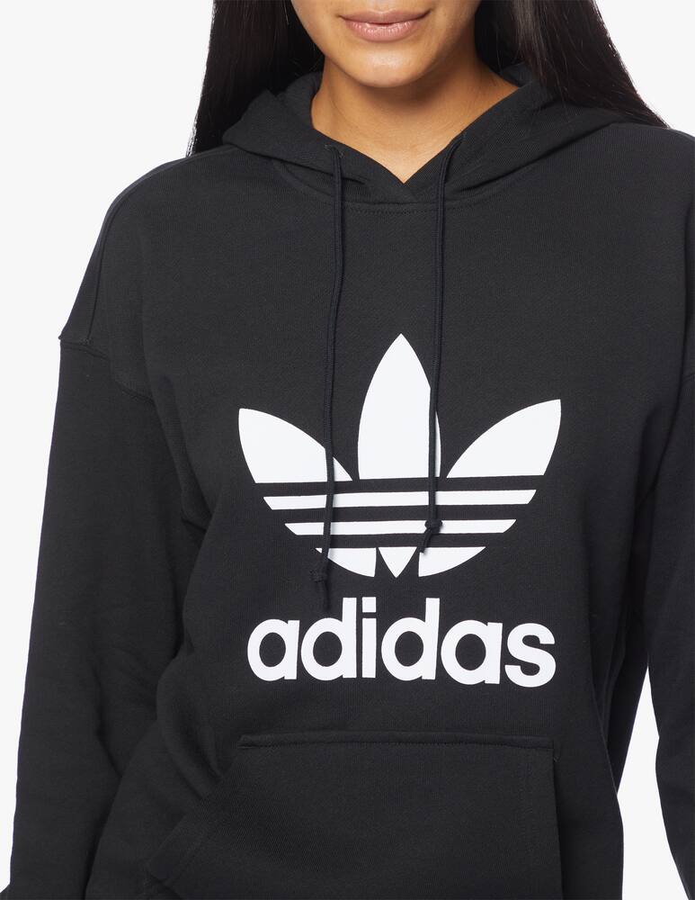 Adidas Originals Trefoil Hoddie - black - picture 4 Adidas Originals Trefoil Hoddie - black - picture 4