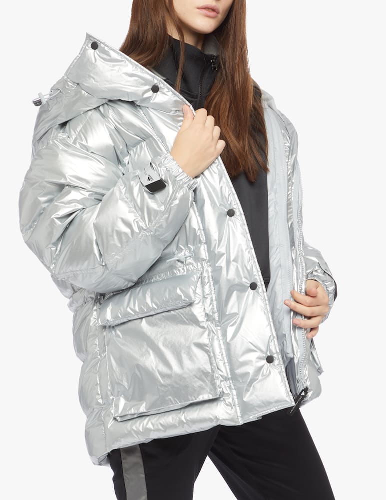 rinascente Adidas Stella McCartney Hooded puffer jacket