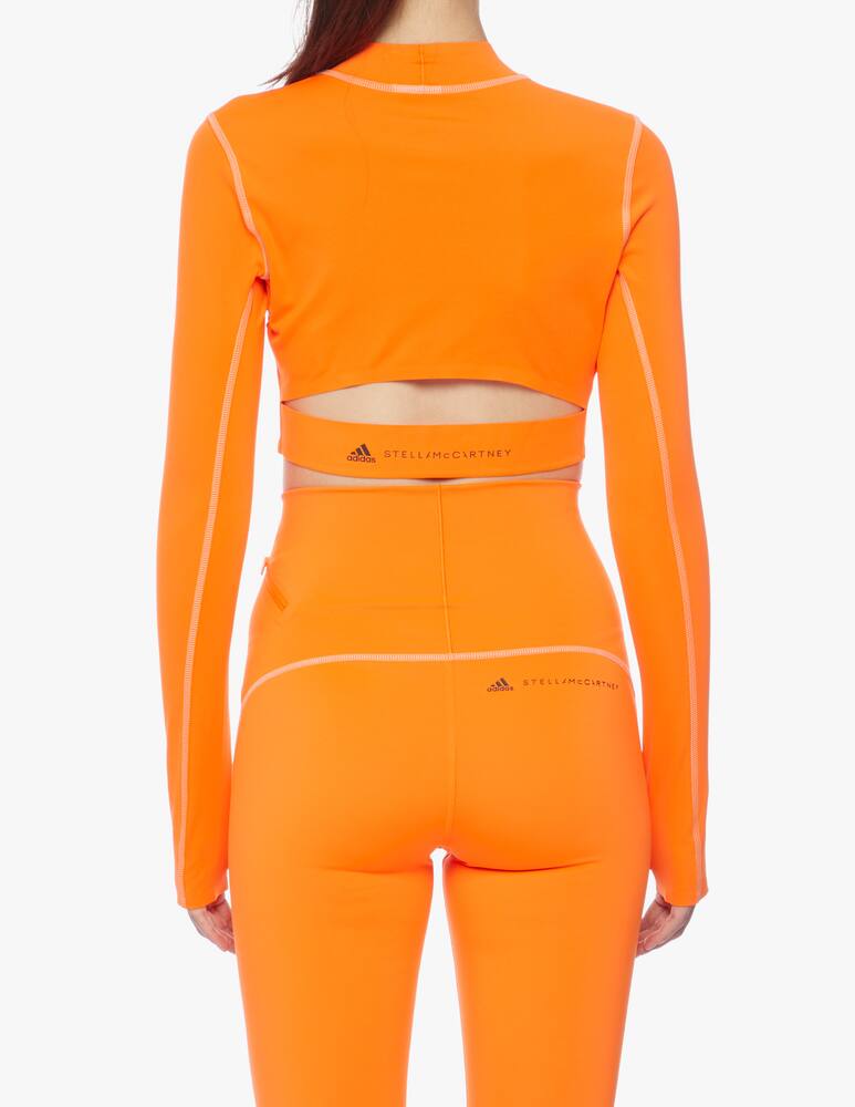 rinascente Adidas Stella McCartney Truepace longsleeve crop top
