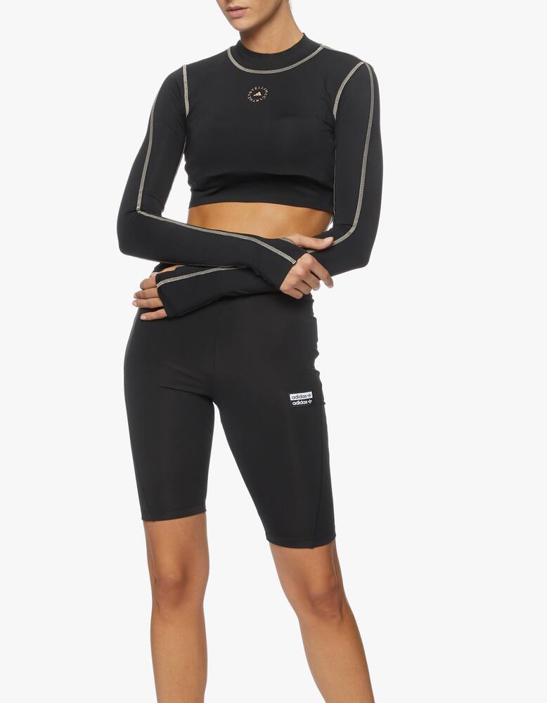 rinascente Adidas Stella McCartney Maglia manica lunga crop 