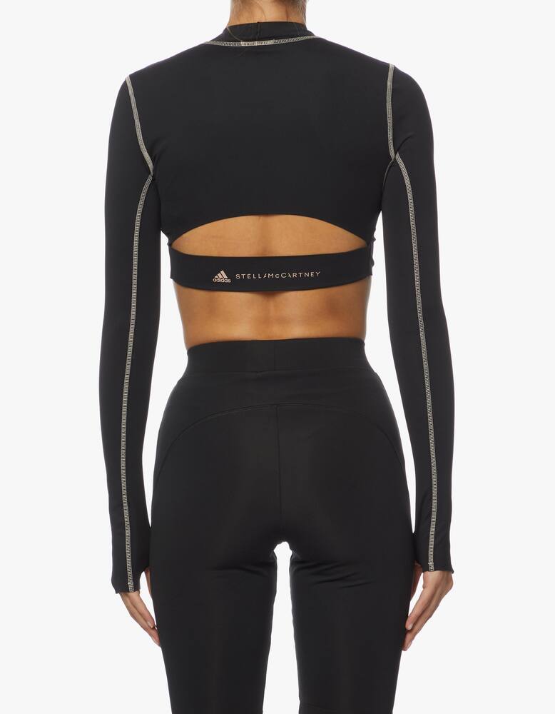 rinascente Adidas Stella McCartney Maglia manica lunga crop 