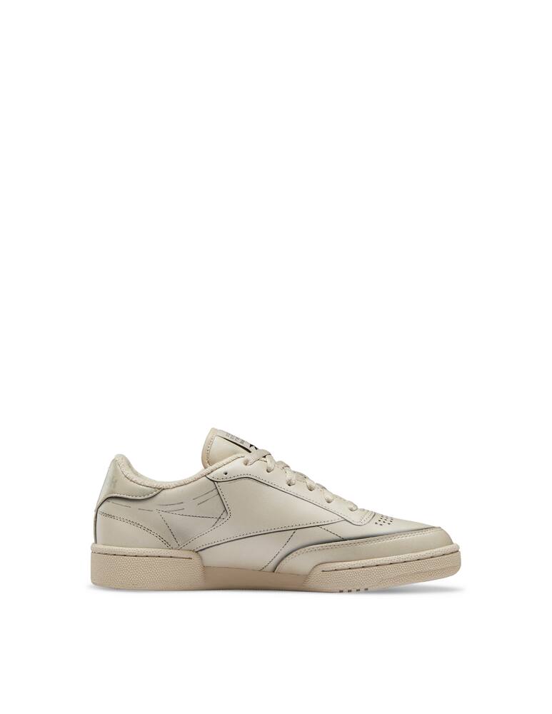 rinascente Reebok x Maison Margiela Sneakers club C Trompe l'Oeil beige