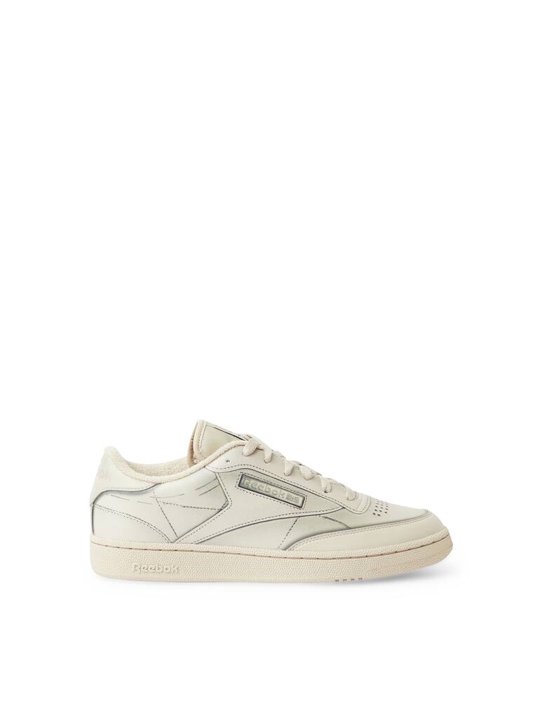 rinascente Reebok x Maison Margiela Sneakers club C Trompe l'Oeil beige