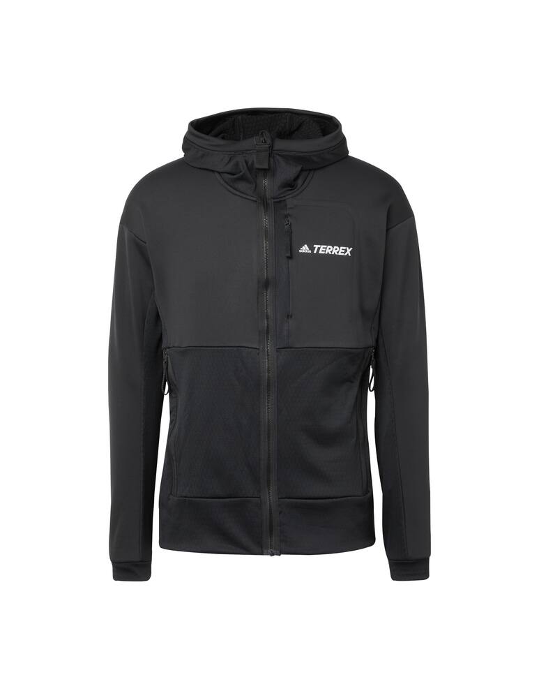 rinascente Adidas Originals Tx flooce hooded pile sweatshirt - black