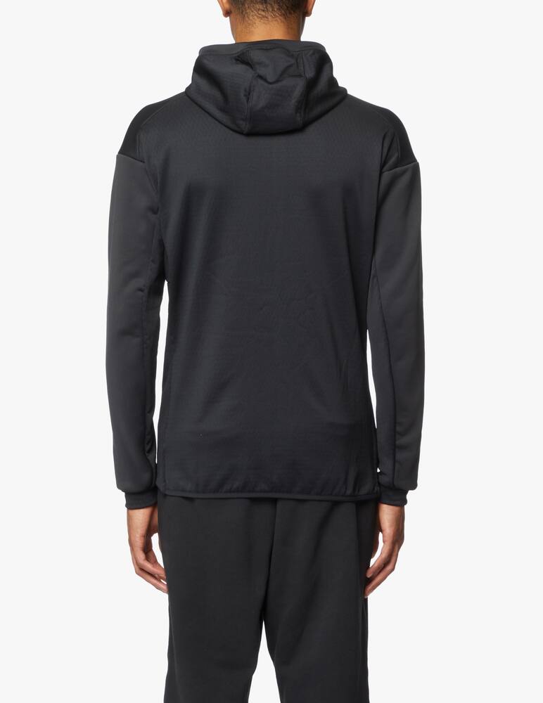 rinascente Adidas Originals Tx flooce hooded pile sweatshirt - black
