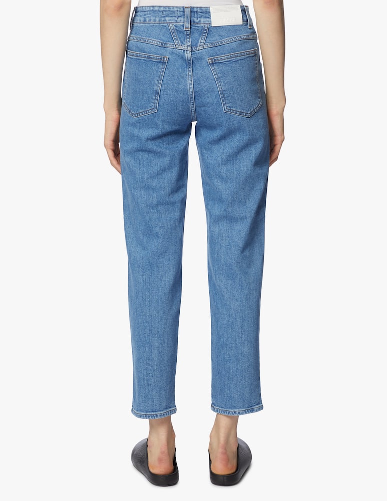 rinascente Closed Jeans Pedal pusher a vita alta - Blu