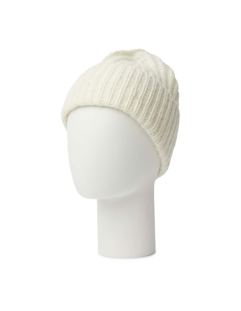 rinascente Closed Alpaca blend ribbed beanie