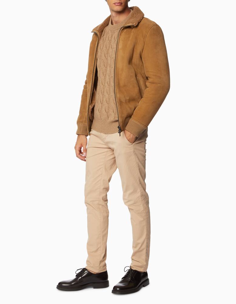 rinascente Closed Shearling lambskin bomber