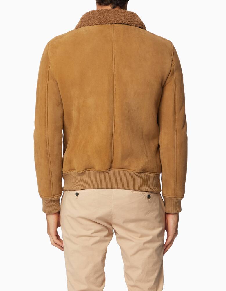 rinascente Closed Shearling lambskin bomber
