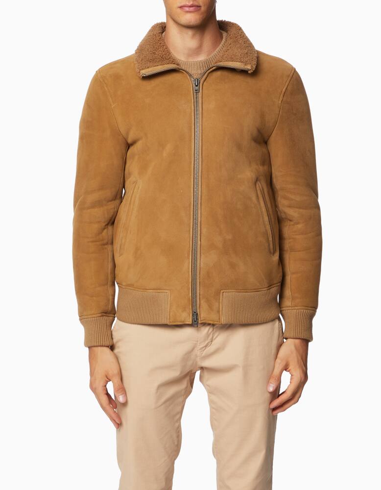 rinascente Closed Shearling lambskin bomber