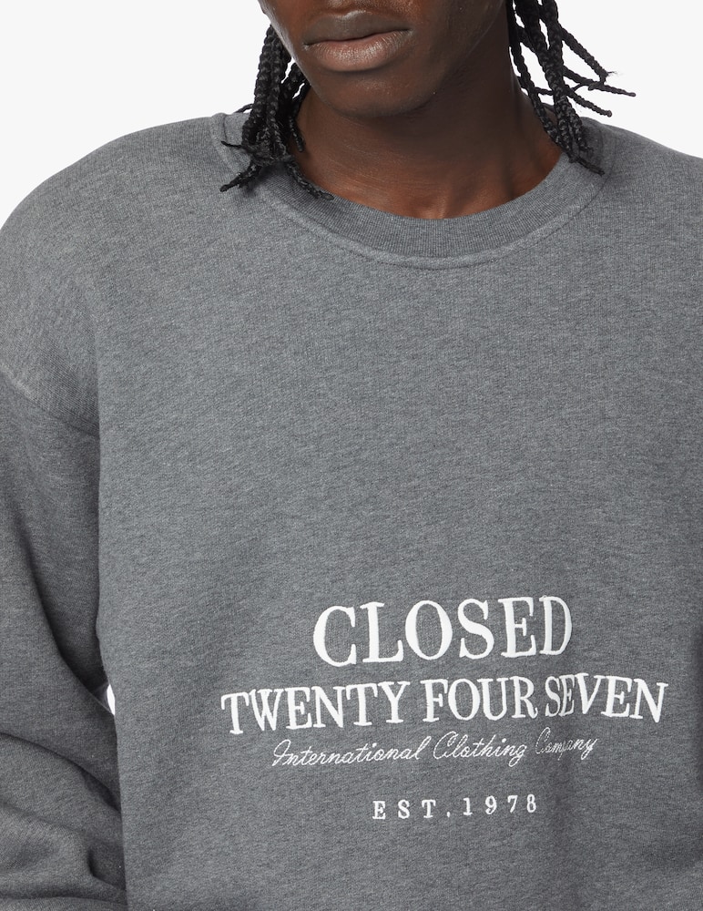 rinascente Closed Maglietta girocollo classica ricamata