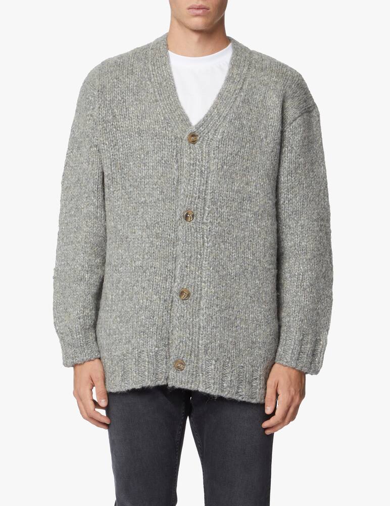 rinascente Closed Cardigan lana alpaca lino