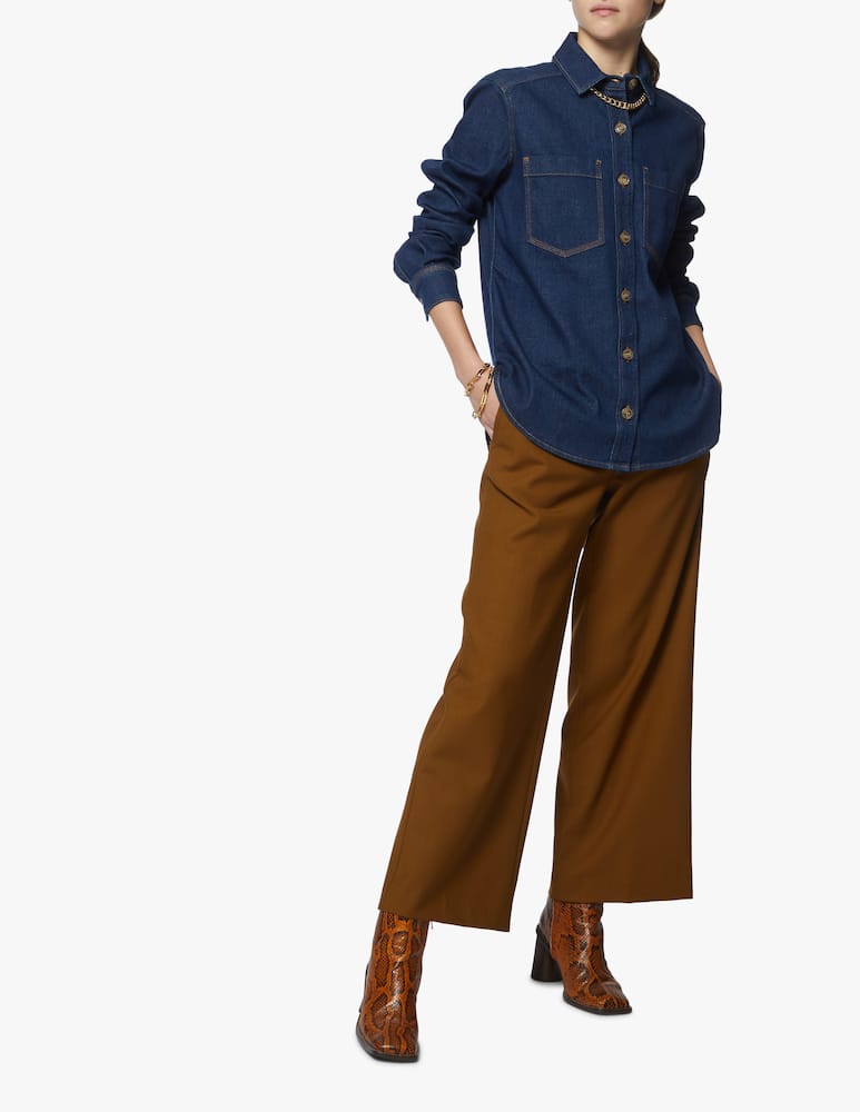 Closed Dola pantaloni culotte in misto lana - immagine 2 Closed Dola pantaloni culotte in misto lana - immagine 2