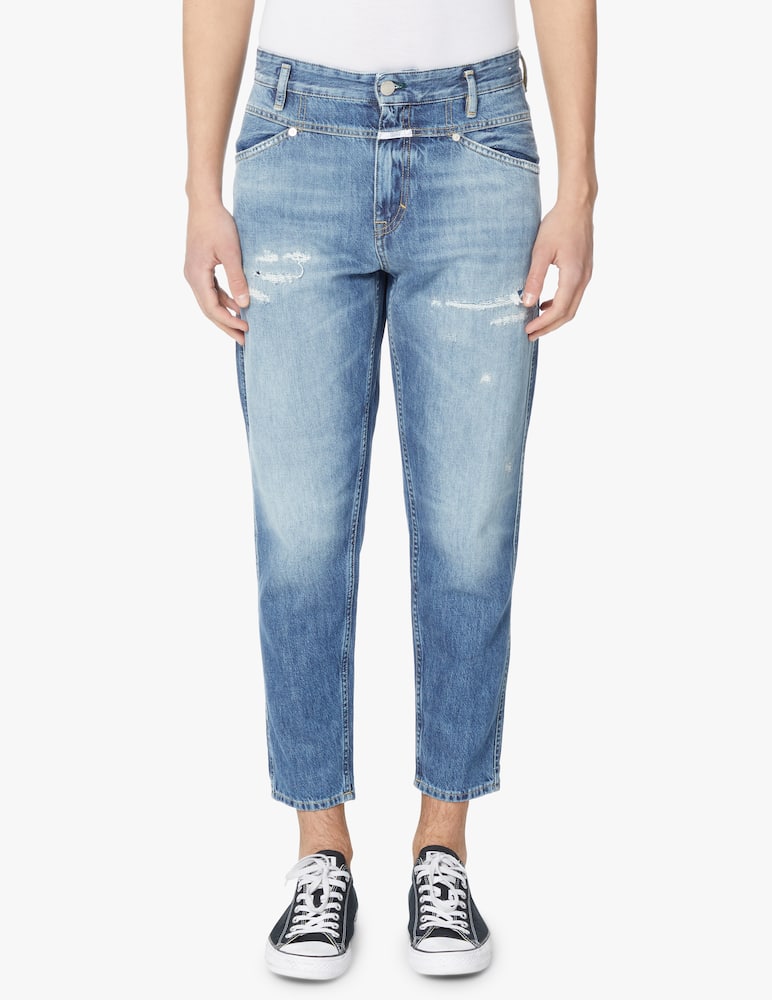 rinascente Closed Denim pant x-lent tapered - blue