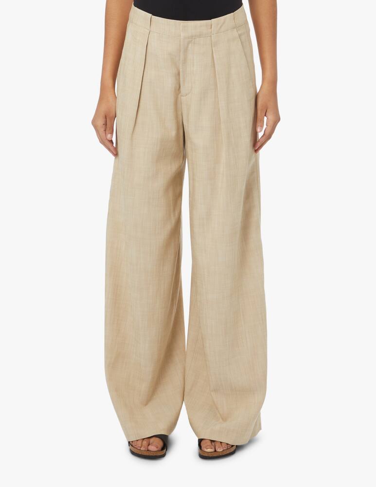 rinascente Closed Pantaloni a palazzo e vita alta in misto viscosa - beige