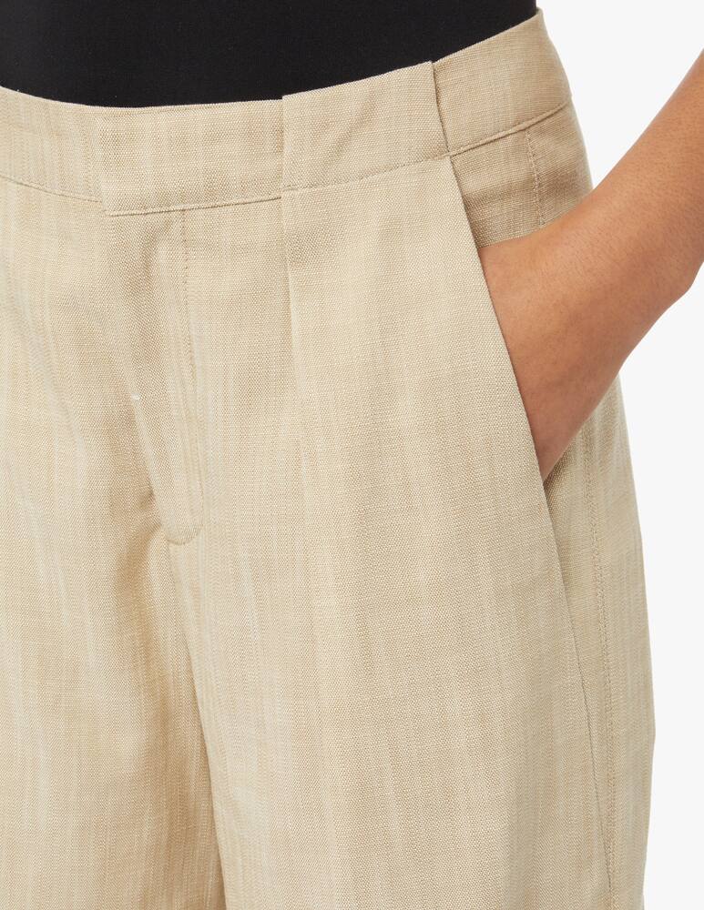 rinascente Closed Pantaloni a palazzo e vita alta in misto viscosa - beige