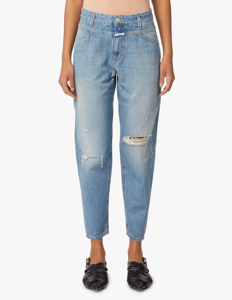 rinascente Closed High rise boyfriend jeans - light blue