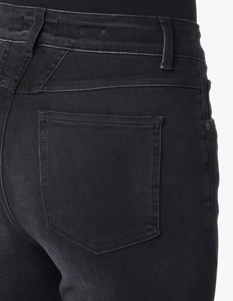 rinascente Closed Jeans a zampa e vita alta - nero