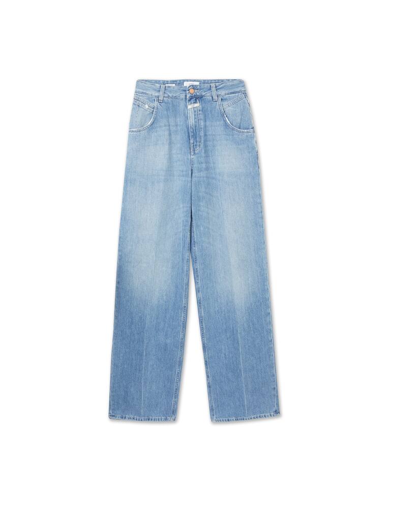 rinascente Closed Edison high rise wide leg jeans - blue