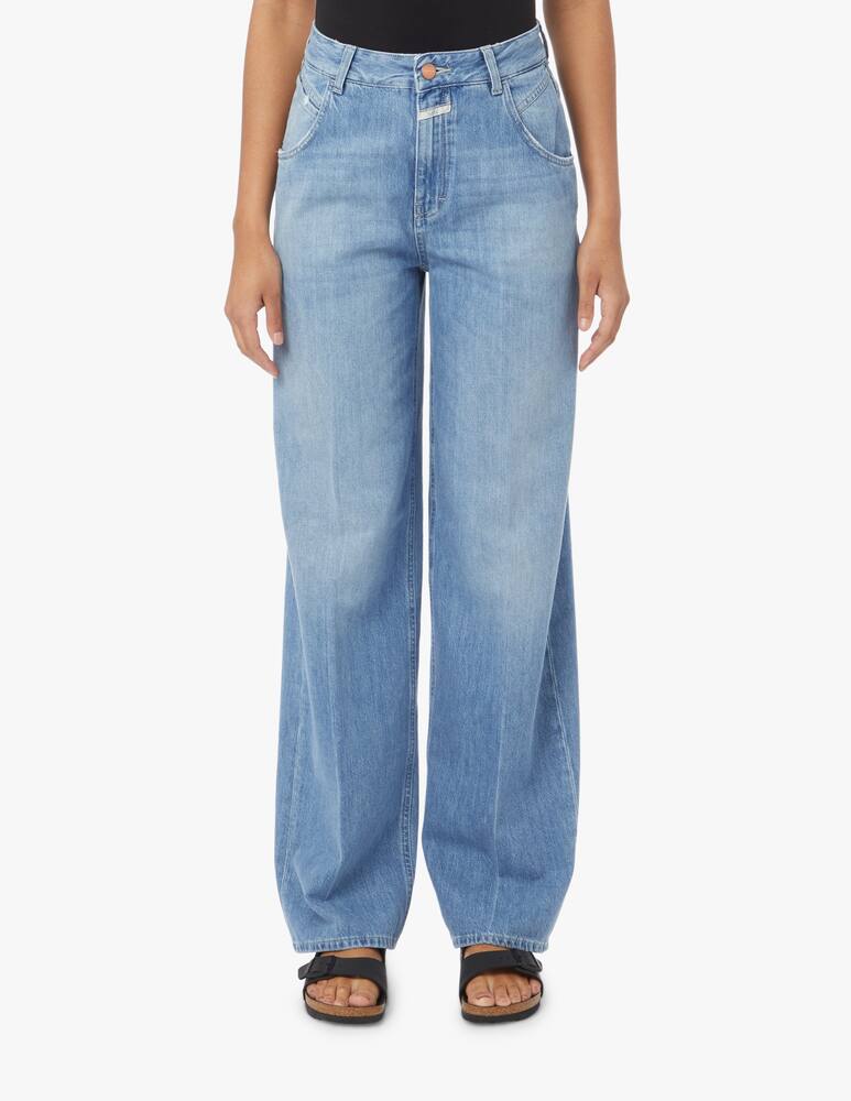 rinascente Closed Edison high rise wide leg jeans - blue