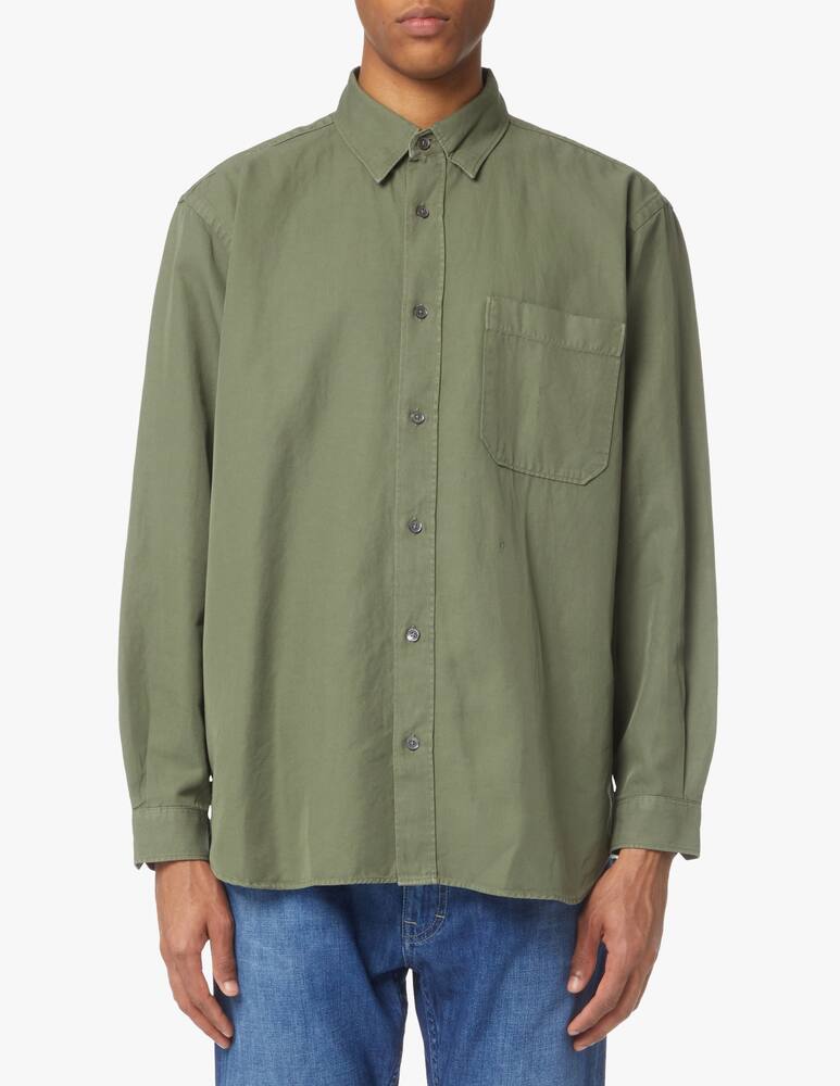 rinascente Closed Formal army shirt - olive