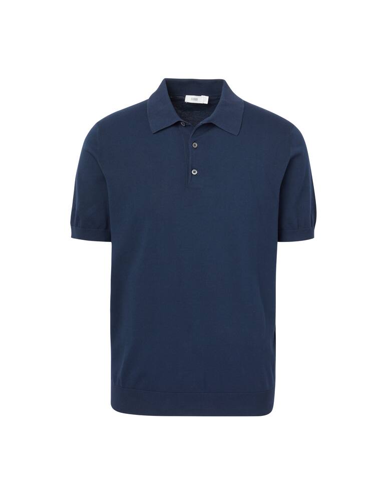 rinascente Closed Knitted polo - black