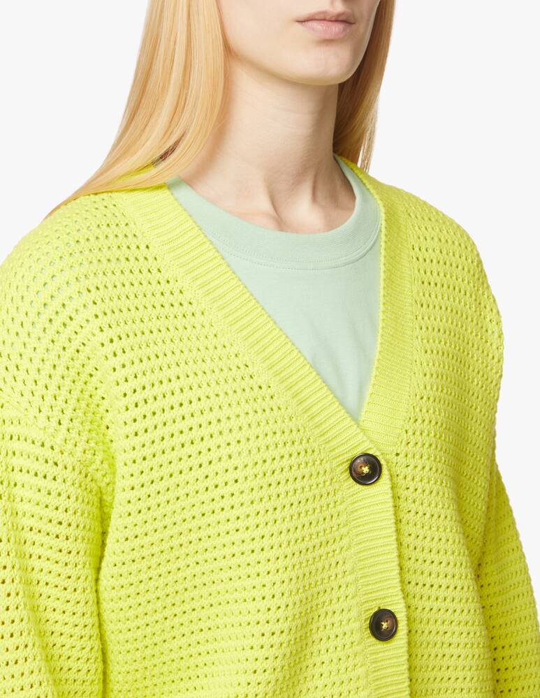 Closed Cotton cardigan - yellow - picture 4 Closed Cotton cardigan - yellow - picture 4