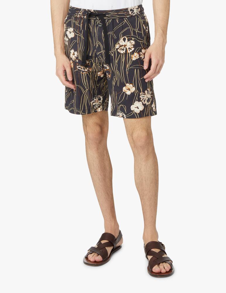 rinascente Closed Drawstring shorts - black