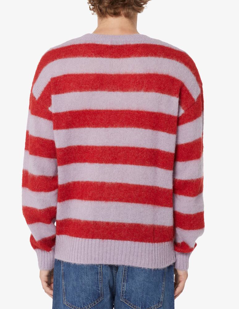 rinascente Closed Maglia girocollo a righe - Rosso